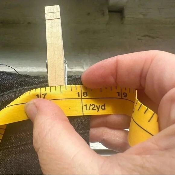 Liz Claiborne Mid-Rise Flare Jean Plus size 16P Petite Black TradMom Casual - Picture 6 of 9